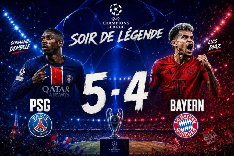 Ligue des champions : psg 5-4 bayern munich, un duel fou en demi-finale