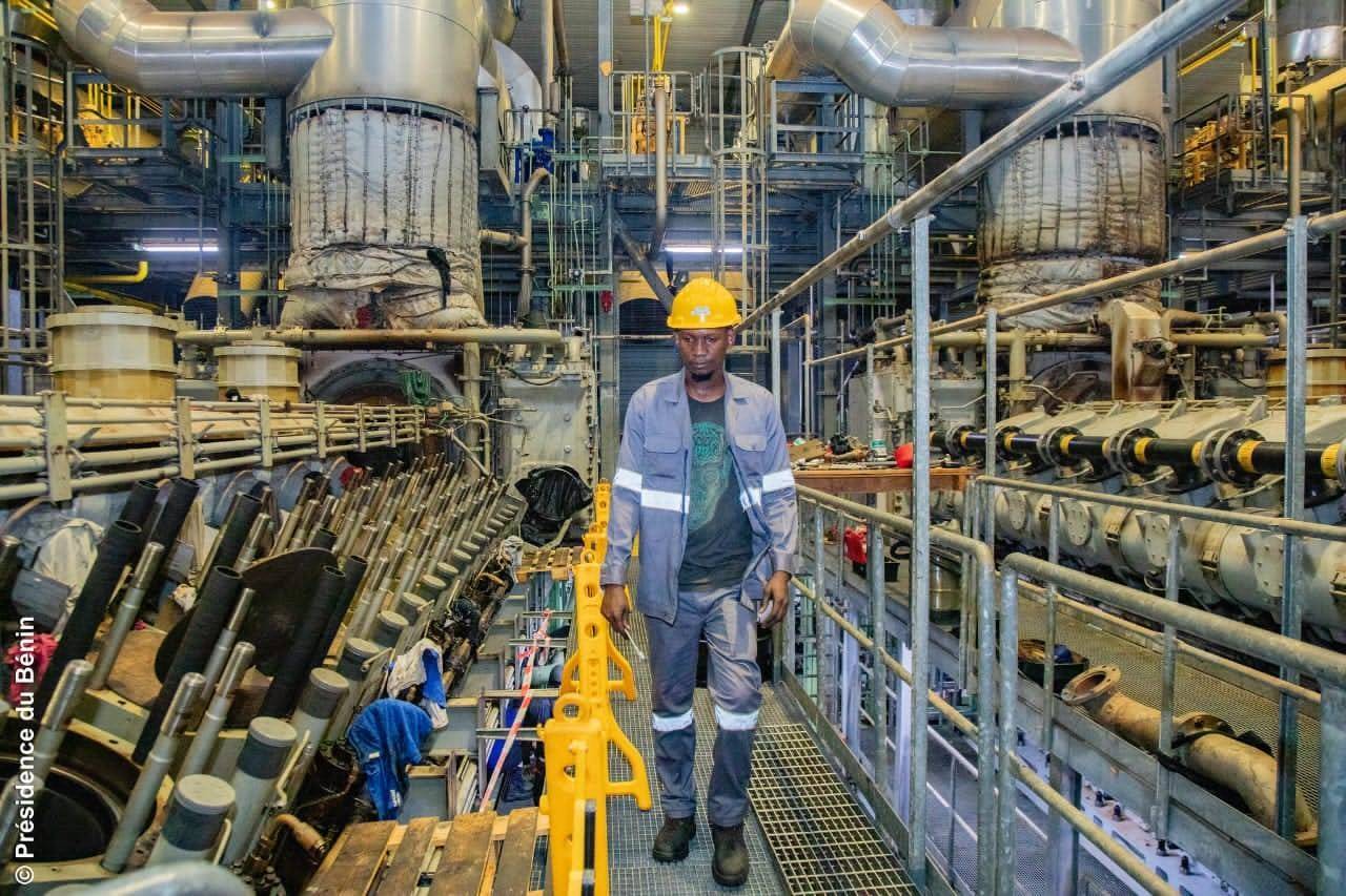 Centrale thermique de Maria-Gléta 2 au Bénin