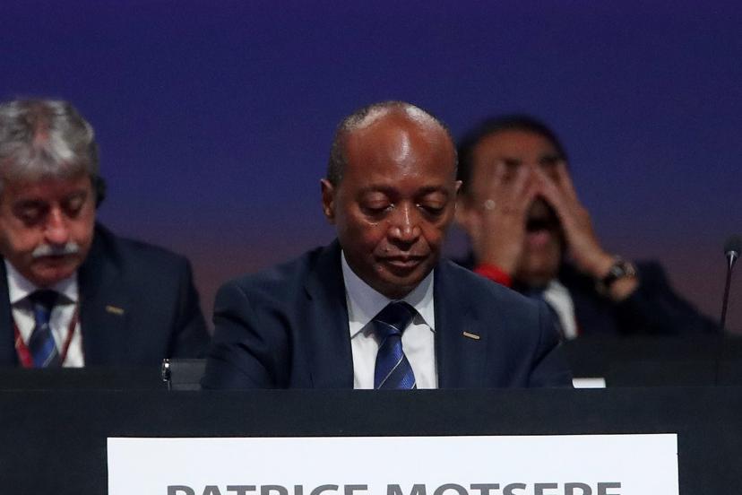 Patrice Motsepe est président de la CAF depuis 2021. (I.&nbsp;Kralj/Presse Sports)