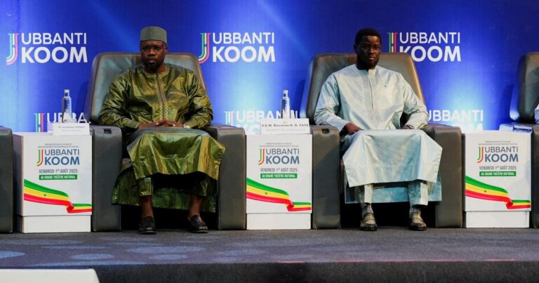 Rupture au sommet de l&rsquo;État au Sénégal : le duel entre Bassirou Diomaye Faye et Ousmane Sonko