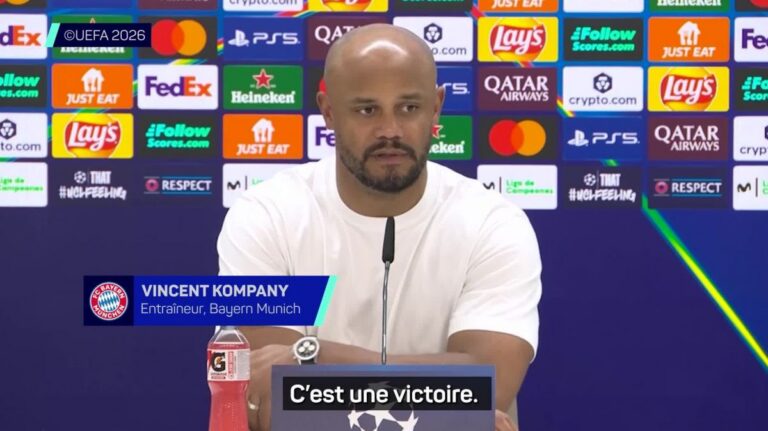 Exploit du Bayern Munich au Santiago Bernabéu : Vincent Kompany affiche ses ambitions