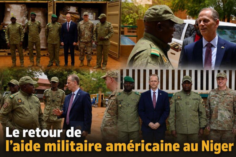 Coopération militaire : le Niger reçoit un important lot d&rsquo;équipements américains à Niamey