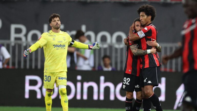Nice assure son maintien dans l&rsquo;élite après sa victoire contre Saint-Etienne en barrage