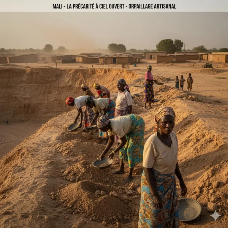 Femmes orpailleuses au Mali : quand la survie défie la mort