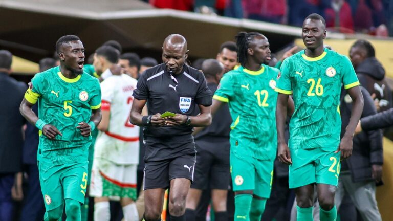 Sanctions fifa arbitre Sénégal Maroc can 2024