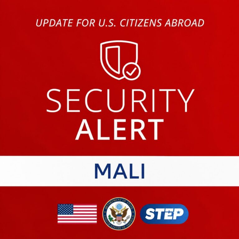 Bamako sous le signe de la vigilance : l&rsquo;ambassade américaine restreint les déplacements ce week-end