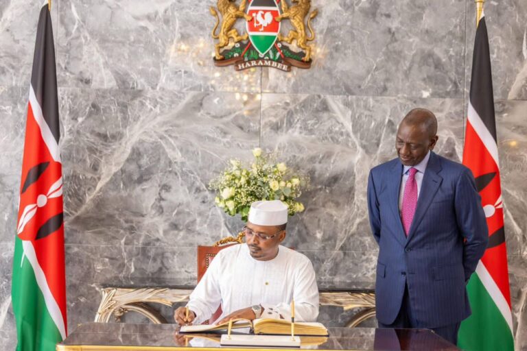 Kenya et Tchad renforcent leur alliance pour la sécurité africaine