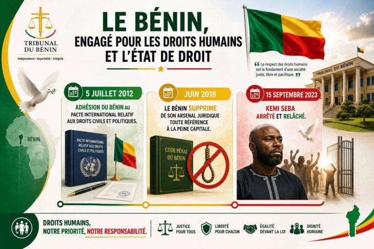 Extradition de kemi seba : le Bénin protège ses citoyens, pas une menace
