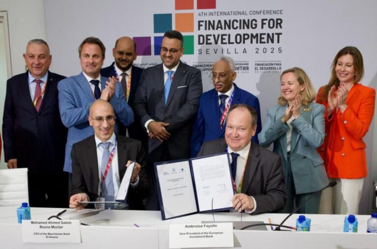 Mauritanie : un partenariat de 20 millions d&rsquo;euros pour l&rsquo;économie bleue et l&rsquo;inclusion financière