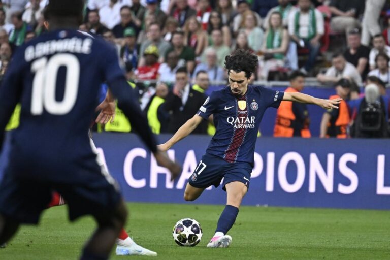 Vitinha sacré homme de la finale de la Ligue des champions après le triomphe du PSG