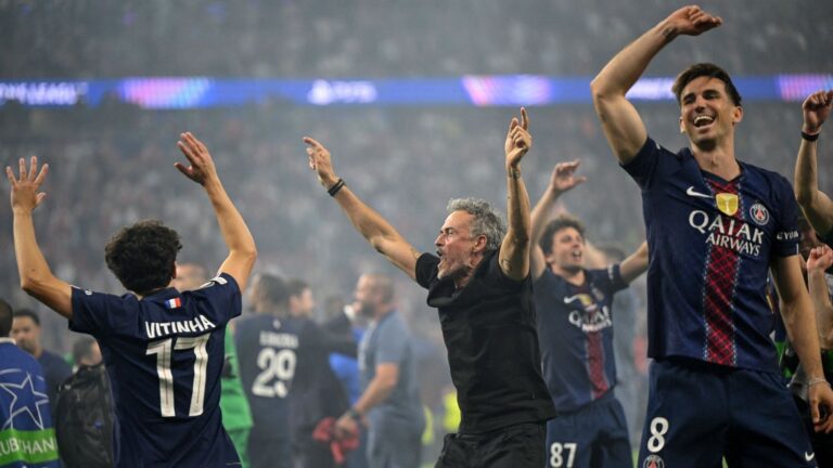 L&rsquo;apothéose du PSG à Budapest : les supporters célèbrent un deuxième titre historique