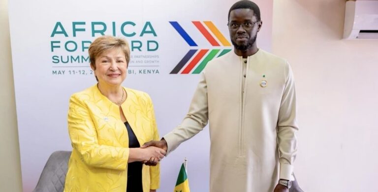 Diomaye faye dirige personnellement les discussions avec le fmi pour la dette du Sénégal