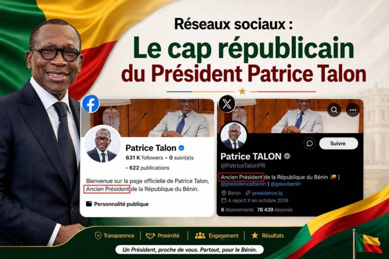 Patrice Talon et l&rsquo;impératif de la maturité citoyenne sur les plateformes numériques