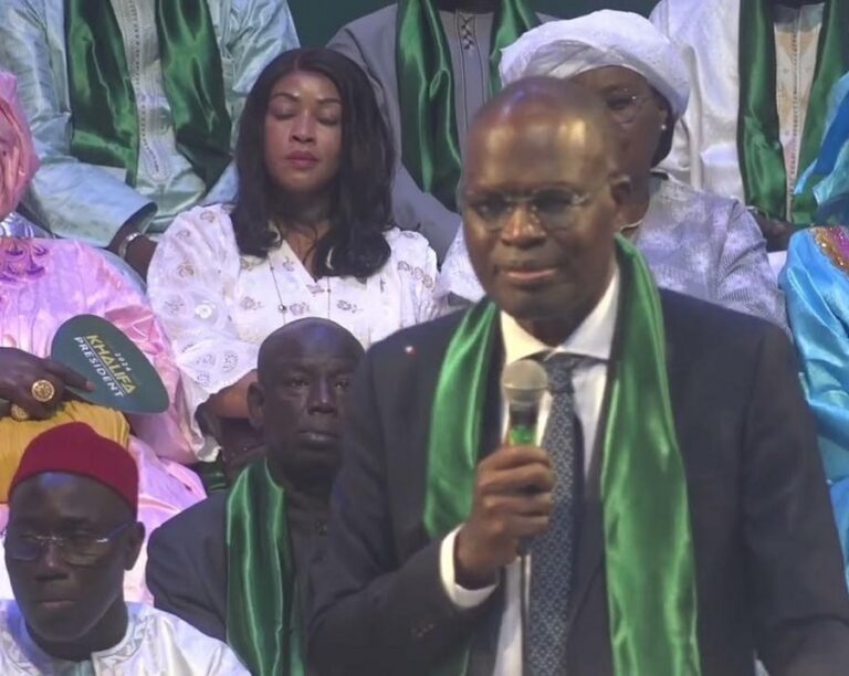 Khalifa sall lance la refonte du contrat social du Sénégal