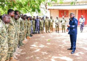 Poste de commandement de l’Opération Koundjoaré au Togo