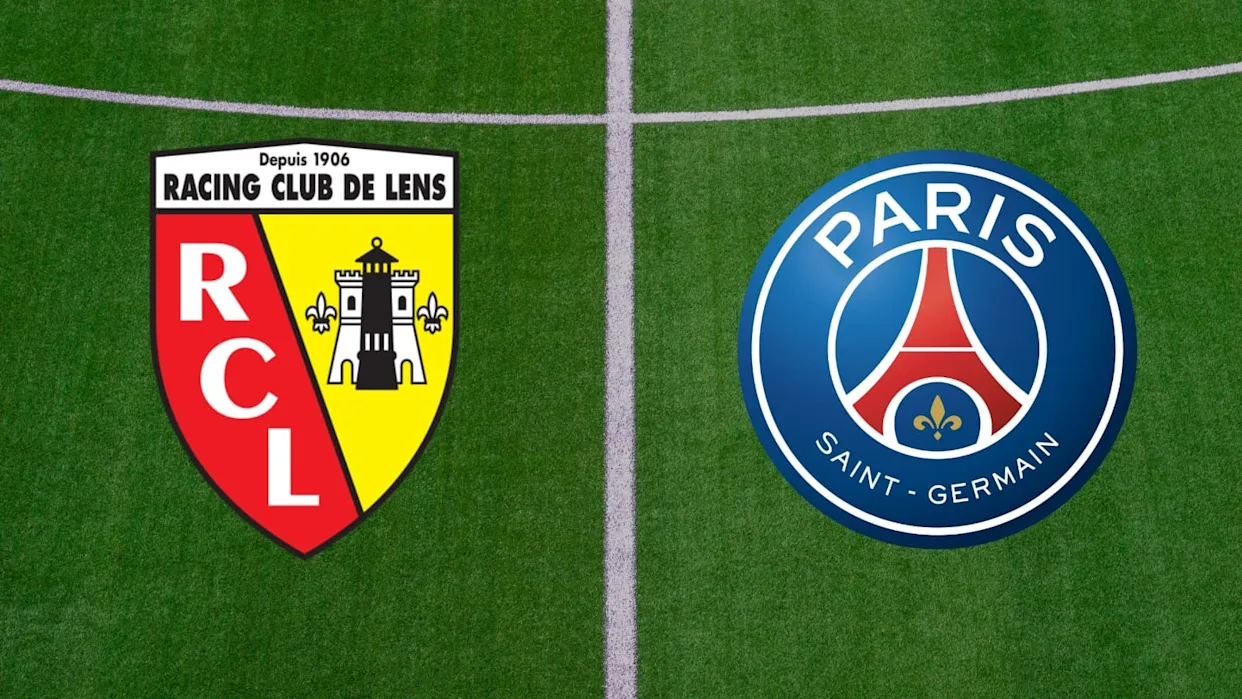 Match de football entre Lens et le PSG
