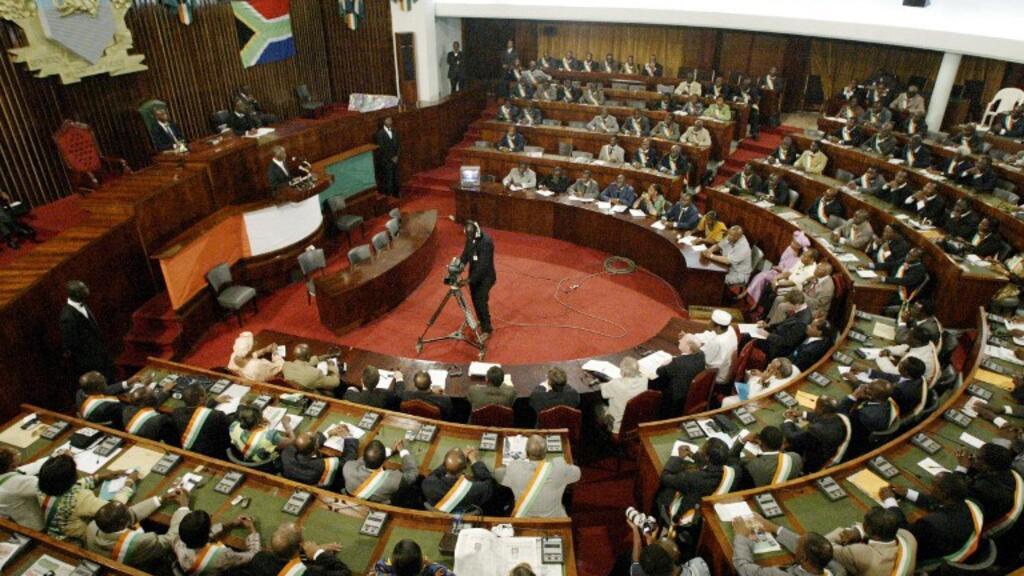 Une vue générale de l'Assemblée nationale Ivoirienne.