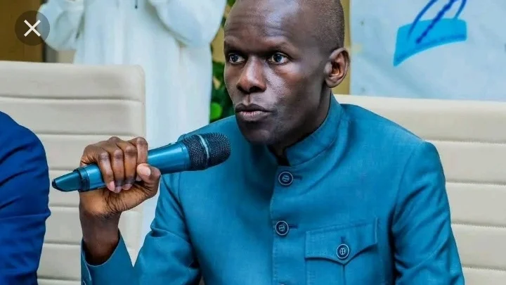 Waly Diouf Bodiang lors d'une intervention médiatique