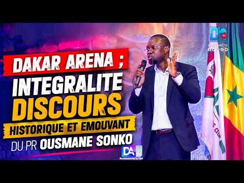 Ousmane Sonko lors du congrès de PASTEF à Dakar