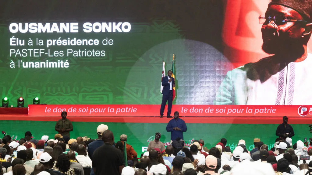 Portrait officiel d'Ousmane Sonko au Sénégal