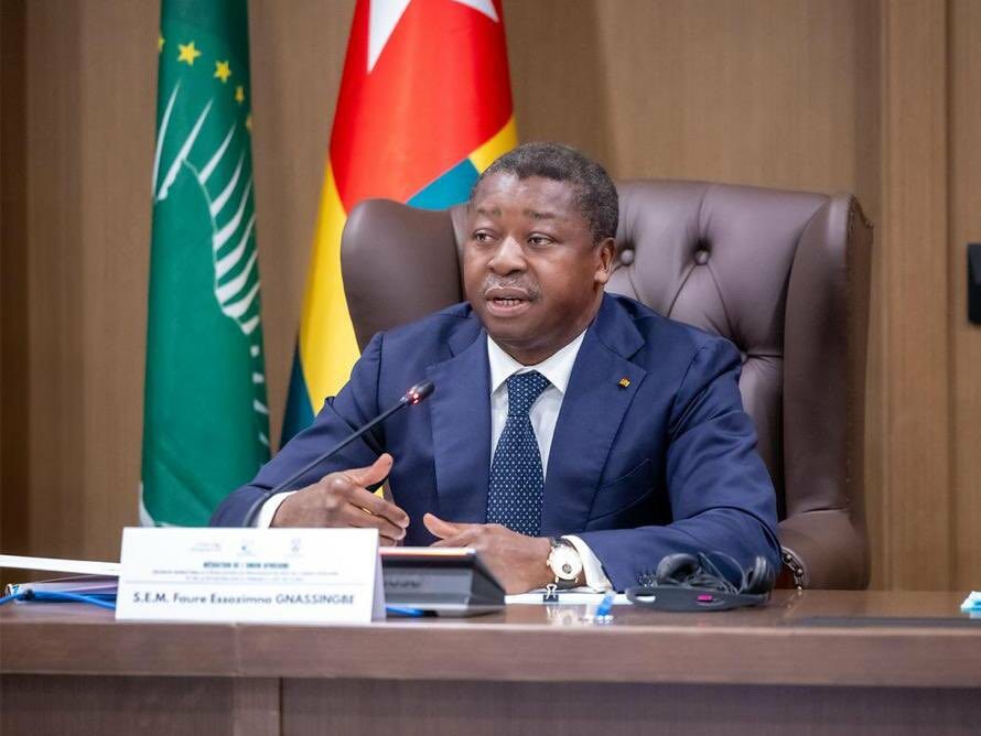 Faure Gnassingbé en réunion à Lomé sur la crise en RDC