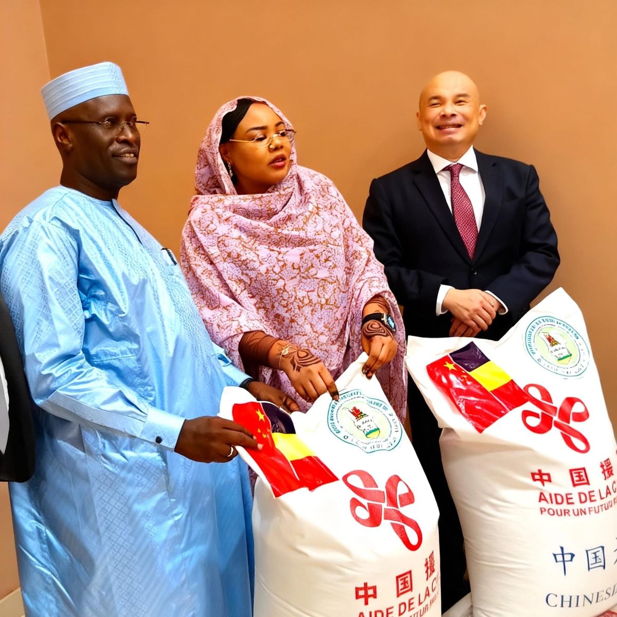 Aide alimentaire : la Chine offre 1 770 tonnes de riz au Tchad