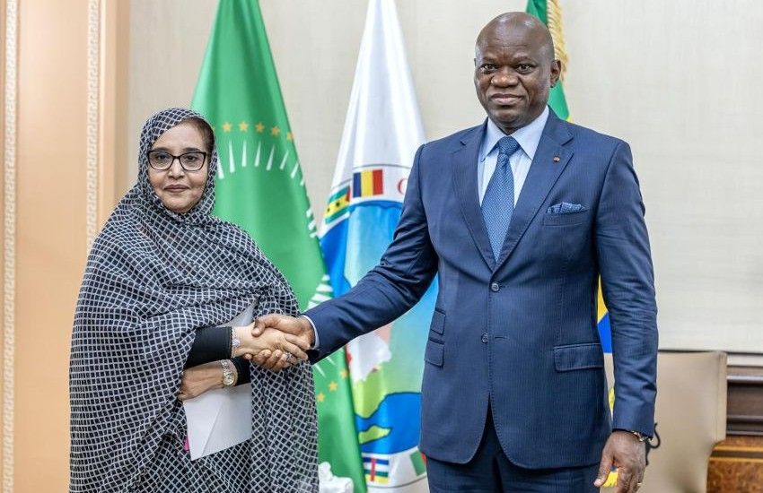 Diplomatie africaine : rencontre entre le président gabonais et une émissaire mauritanienne