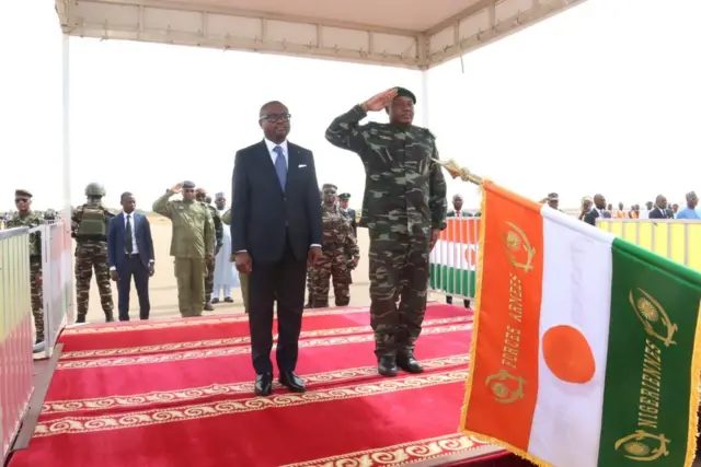 Romuald Wadagni, président du Bénin, lors de sa visite historique au Niger en juin 2026