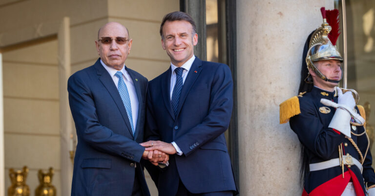 Renforcement des liens franco-mauritaniens lors de la visite officielle de mohamed ould cheikh el ghazouani