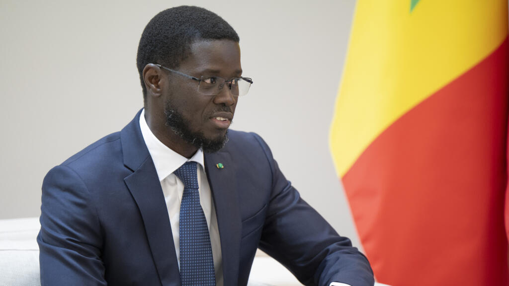 Le président Bassirou Diomaye Faye lors d'un discours en mars 2026