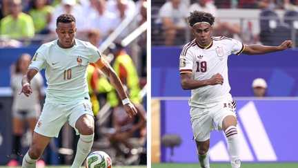 À gauche, Kylian Mbappé, à droite, Lamine Yamal, un duel entre la France et l'Espagne, en demi-finales de la Coupe du monde 2026.