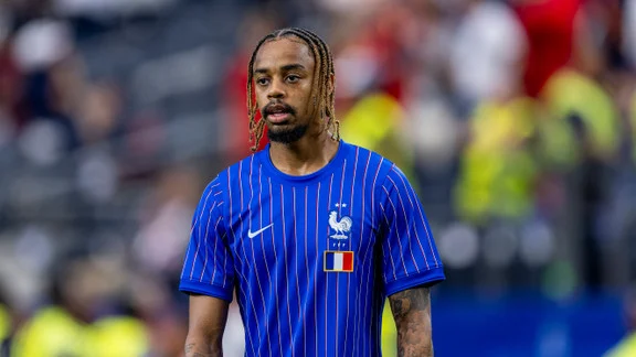 Bradley Barcola, attaquant du Paris Saint-Germain, lors d'un match