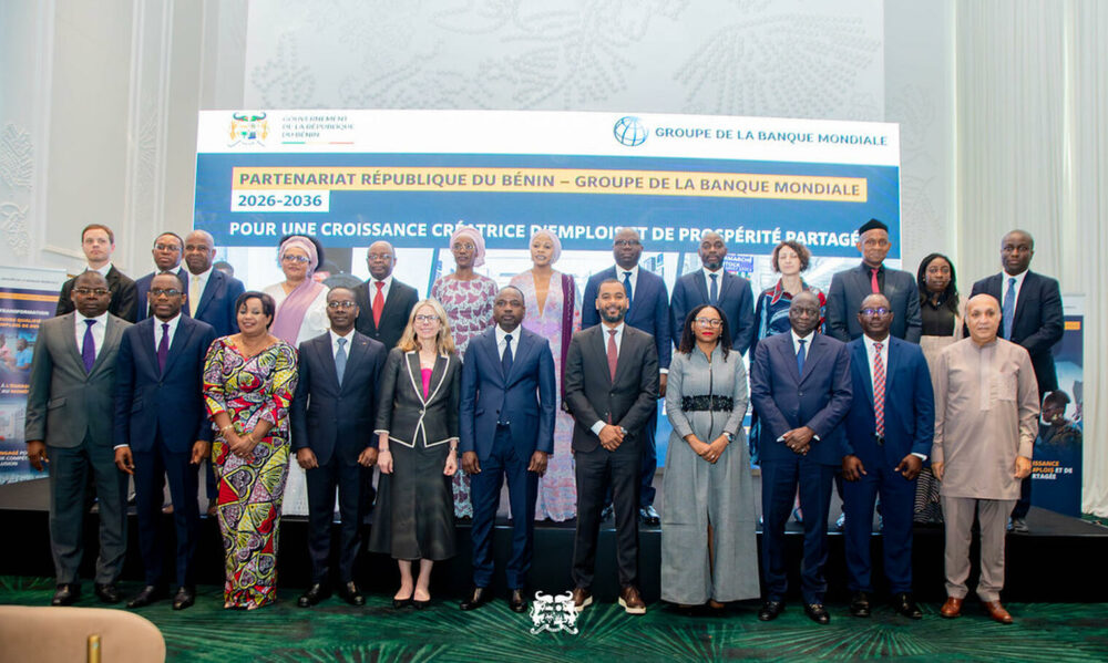 Signature du partenariat décennal Bénin Banque mondiale pour l'emploi et le capital humain