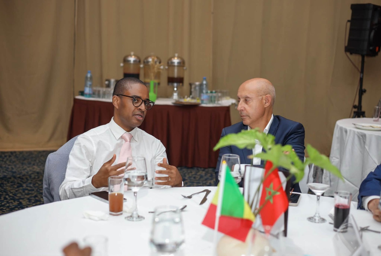 Participants au Forum d'affaires Mali-Maroc