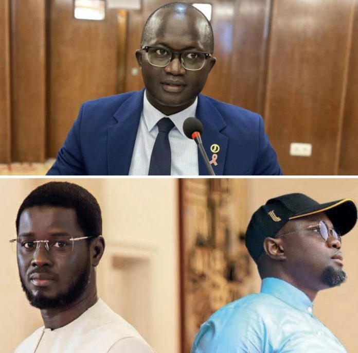 Yankhoba Diémé en discussion politique
