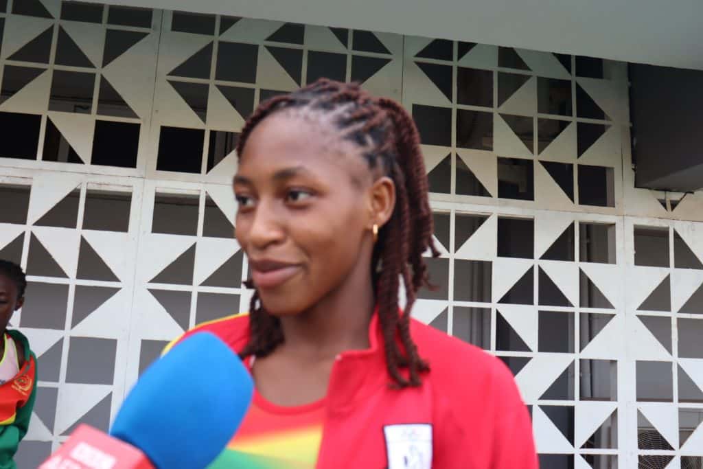 Zalissa Zongo, athlète burkinabè médaillée d’or au triple saut