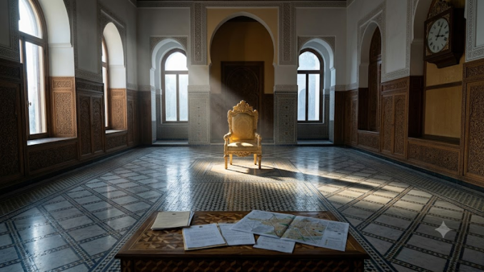chaise royale vide