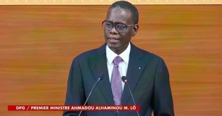 « nous ne comptons pas changer de cap » : Al Aminou Lô rassure les députés sur la continuité