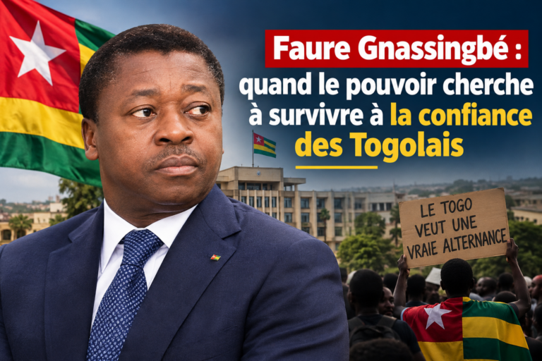 Togo : la stratégie de Faure Gnassingbé pour se maintenir au pouvoir